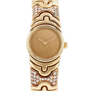 Reloj Bulgari Parentesi de oro amarillo. Ref.: Bulgari - BJ01. Hacia 1980