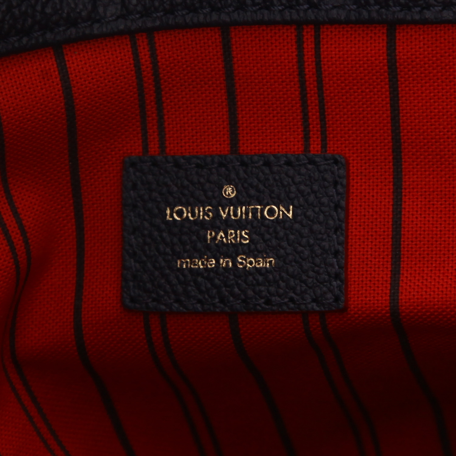 Bolso Louis Vuitton «Artsy» de piel con el monograma estampado en Bleu Marine - Detail D2