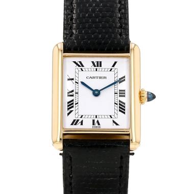 Reloj Cartier Tank Louis Cartier de oro amarillo. Ref.: Cartier - 78086. Hacia 1970