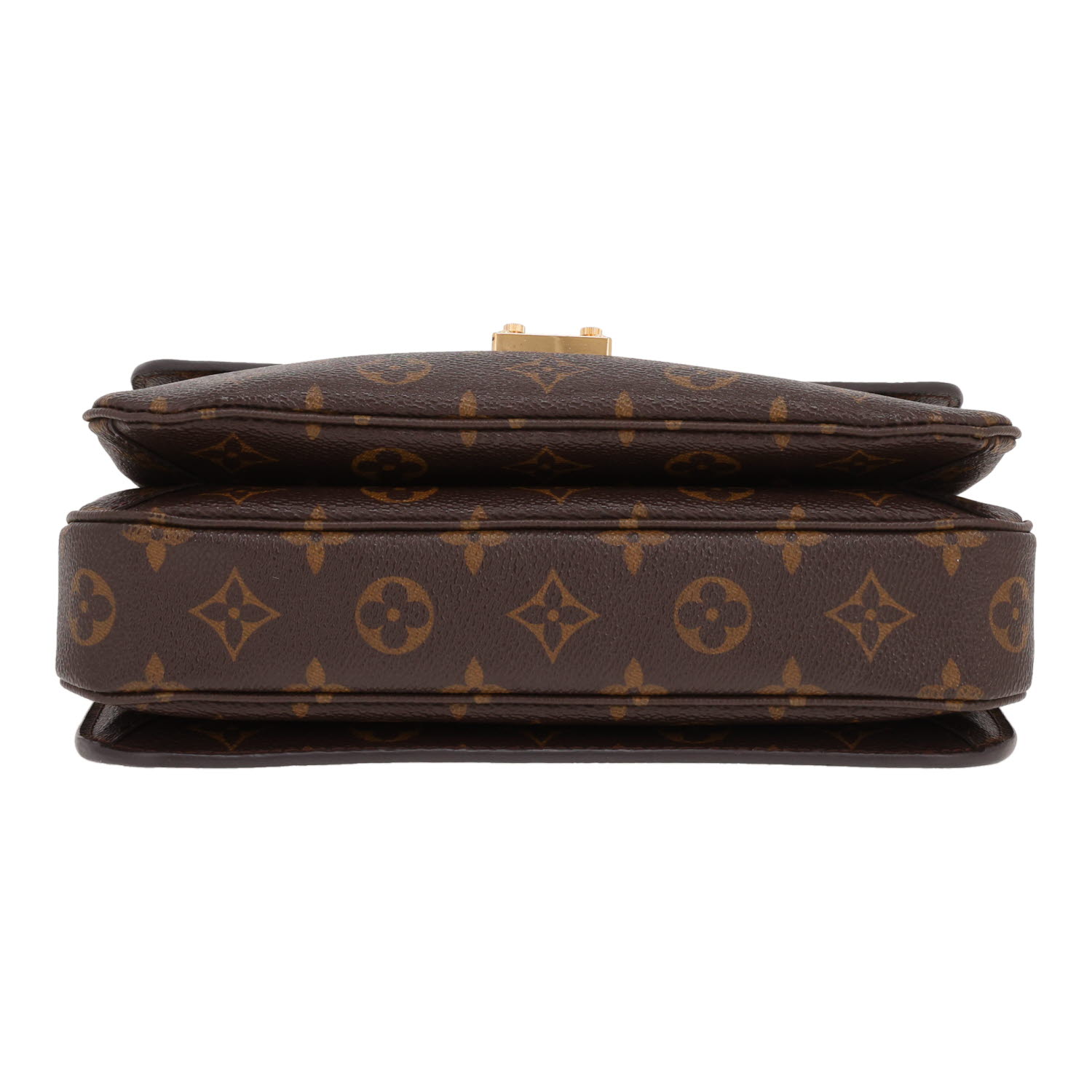 Louis Vuitton Metis shoulder bag in brown Monogram canvas and natural leather - Detail D1