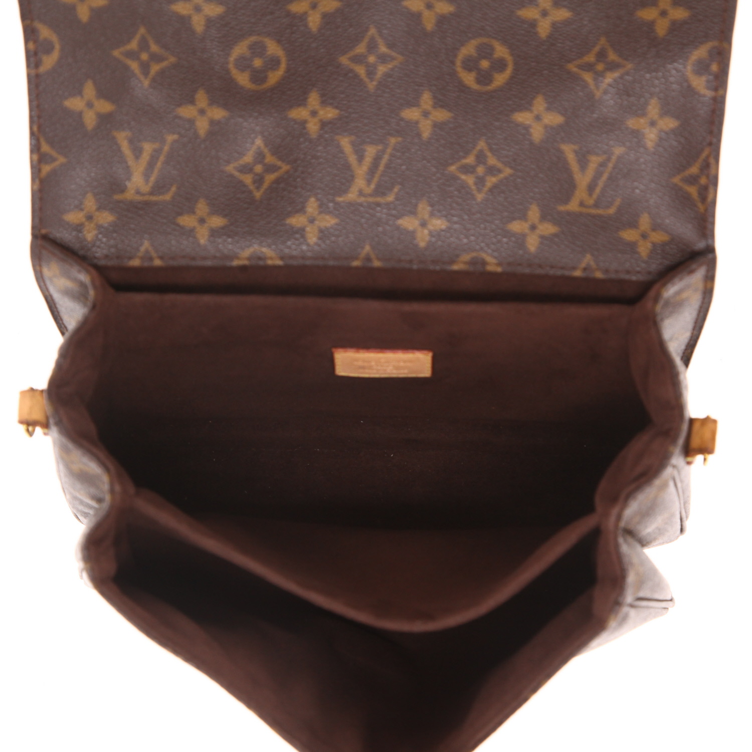 Louis Vuitton Metis shoulder bag in brown Monogram canvas and natural leather - Detail D3