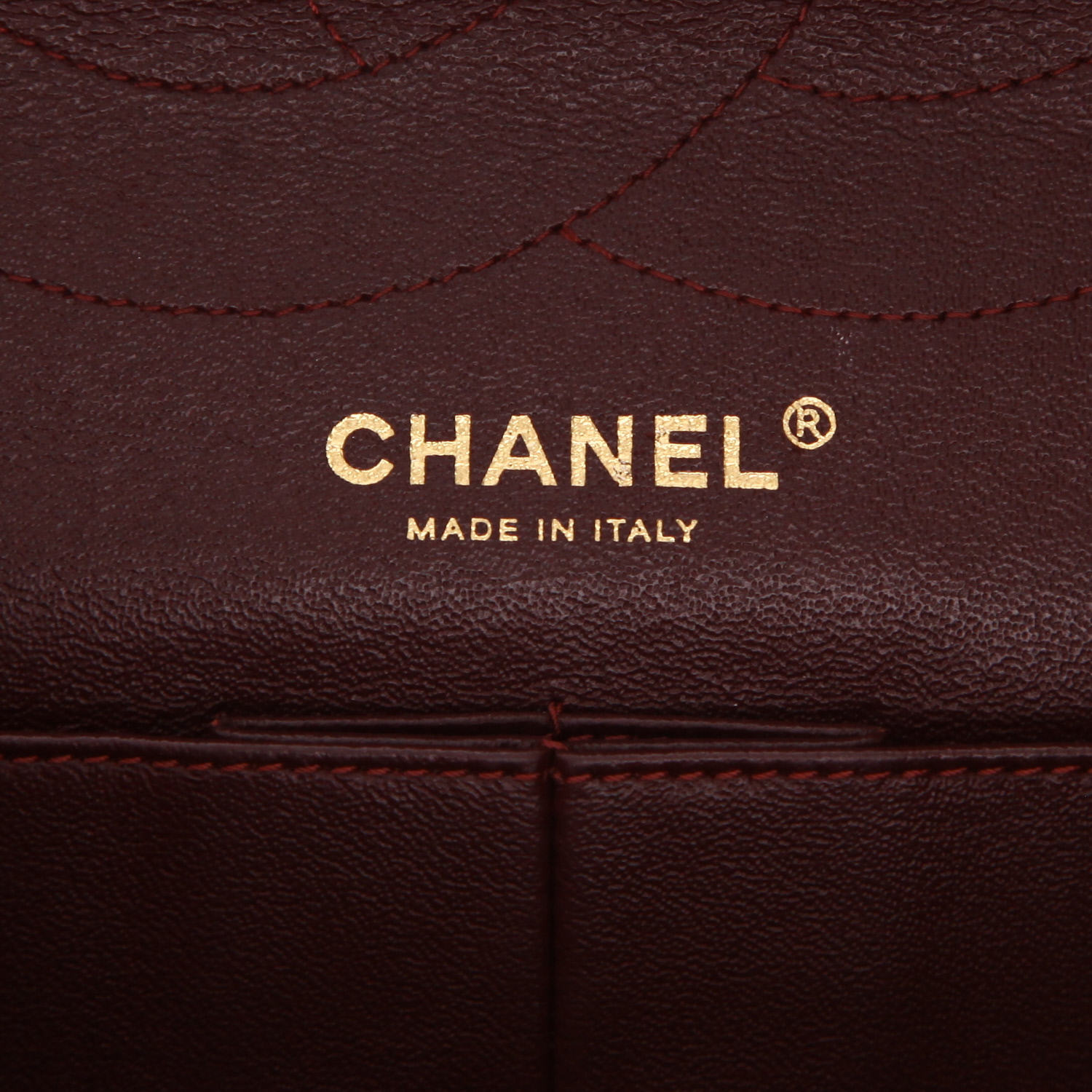 Borsa Chanel 2.55 modello grande in pelle trapuntata nera - Detail D2