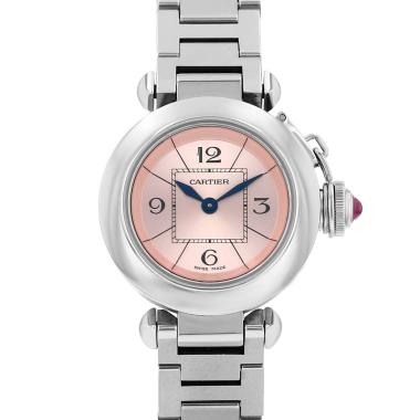 Montre Cartier Miss Pasha en acier Ref: Cartier - 2973  Vers 2000