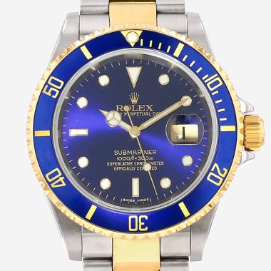 Montre Rolex Submariner Date en or et acier Ref: Rolex - 16613T  Vers 2006