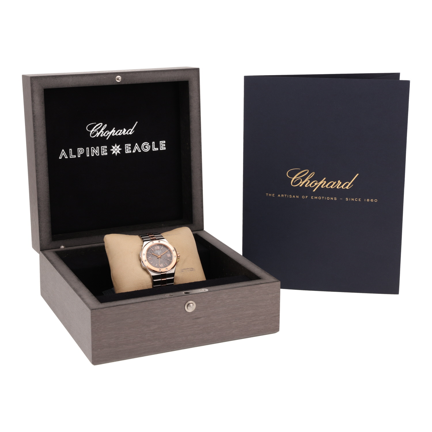 Reloj Chopard Alpine Eagle de oro y acero. Ref.: Chopard - 298601-6001.  Hacia 2023
