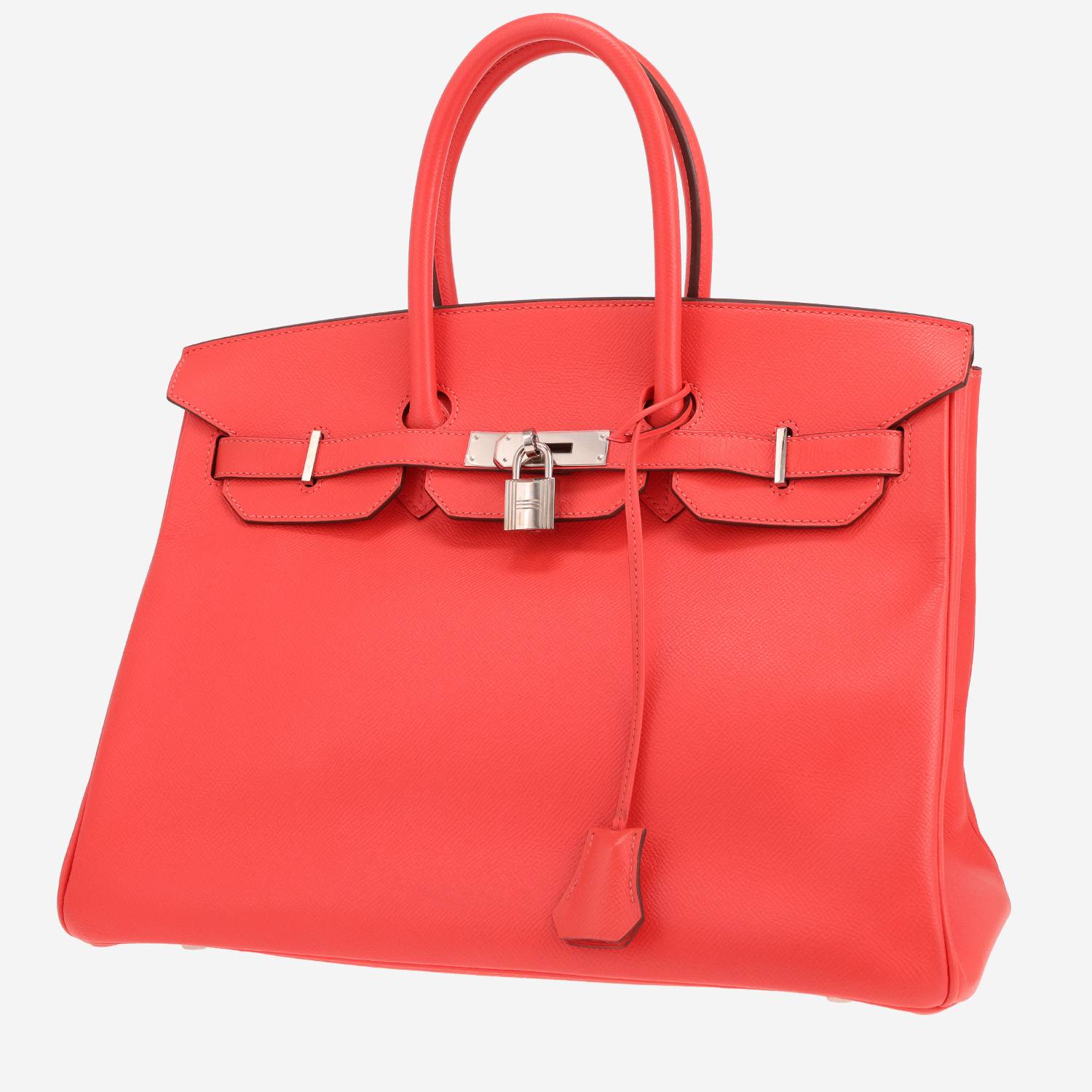 Hermès Birkin 35 cm handbag in Rose Jaipur Epsom leather