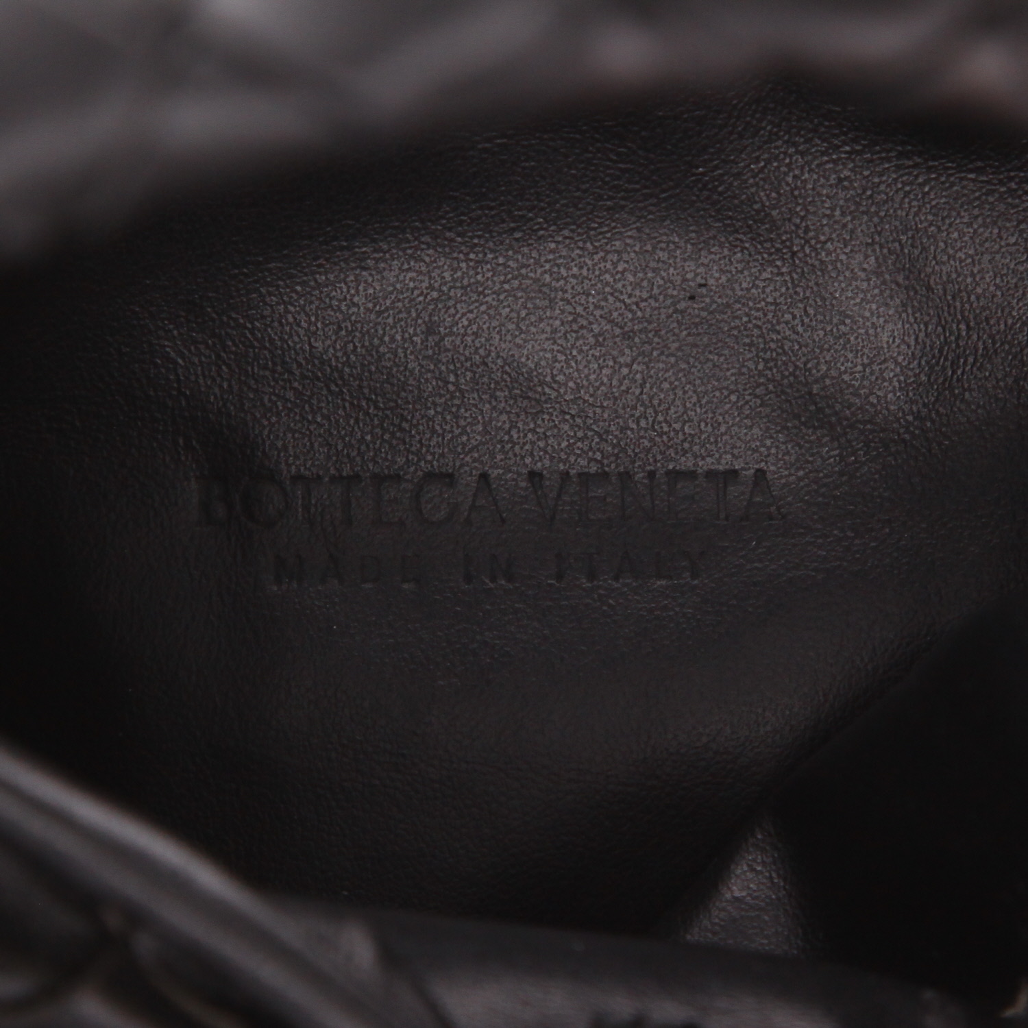 Bottega Veneta ‘Hop’ handbag in Noir intrecciato leather - Detail D2
