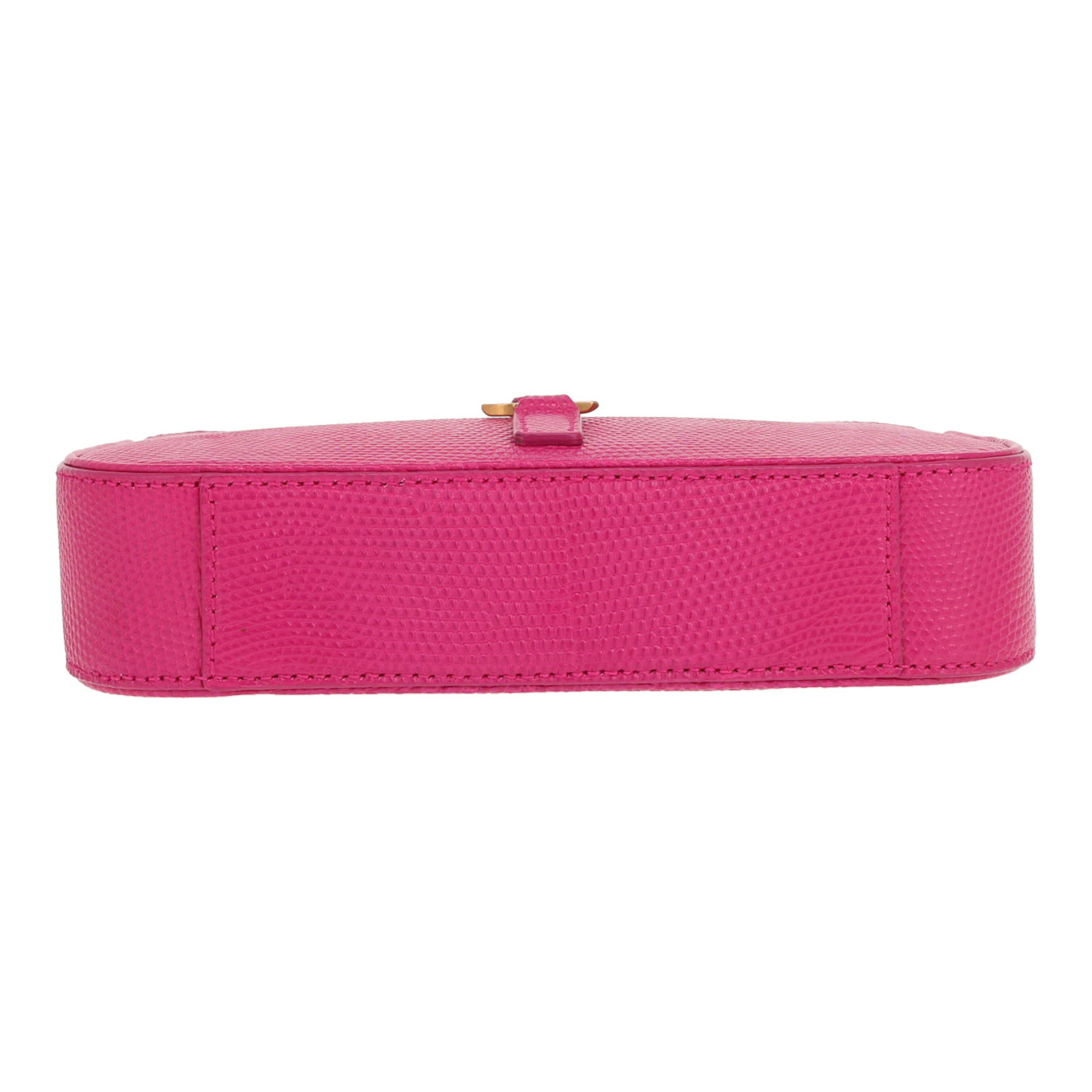 Saint Laurent ‘5 à 7’ handbag in pink lizard skin - Detail D1
