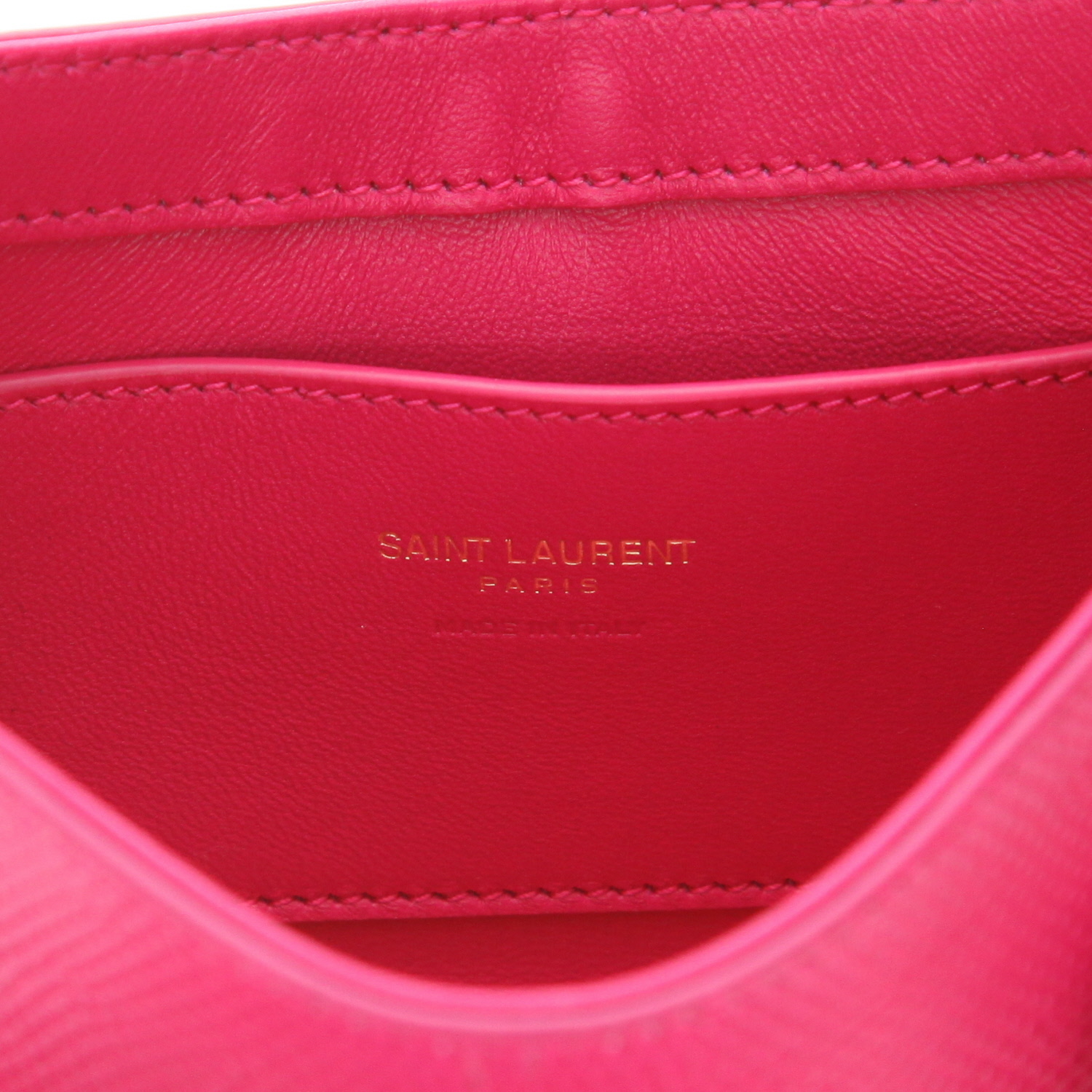 Borsa Saint Laurent “5 à 7” in pelle di lucertola rosa - Detail D2