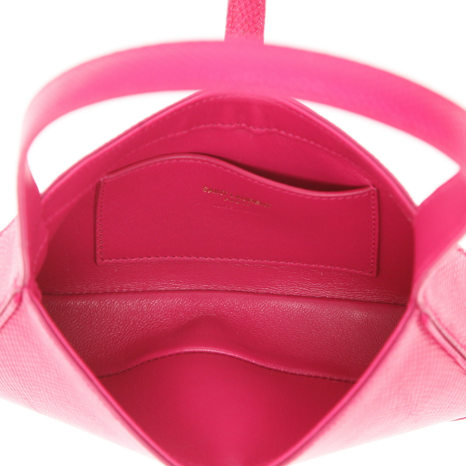 Saint Laurent ‘5 à 7’ handbag in pink lizard skin - Detail D3