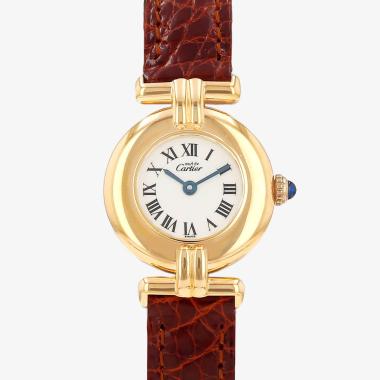 Montre Cartier Must Colisée en vermeil Ref: Cartier - 590002  Vers 1990
