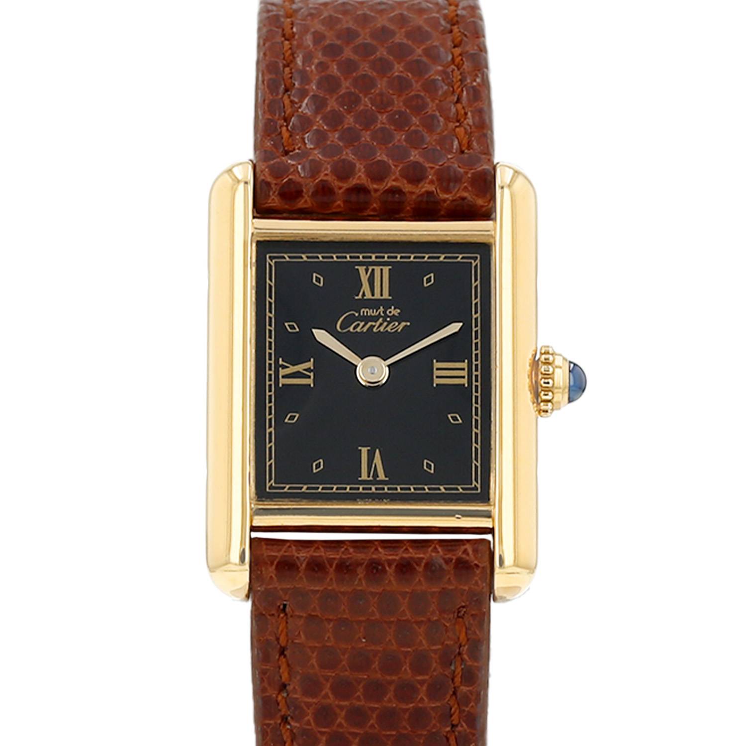 Montre Cartier Tank Must en vermeil Ref: Cartier - 5057001 Vers 1993