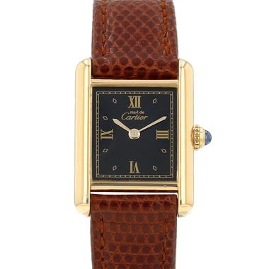 Montre Cartier Tank Must en vermeil Ref: Cartier - 5057001  Vers 1993