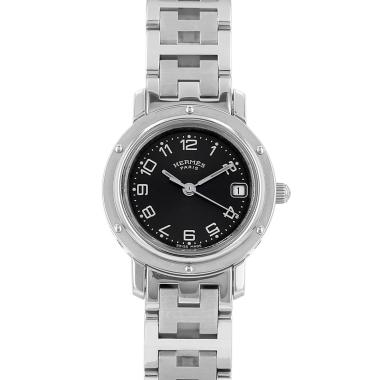 Hermès Clipper watch in steel, Ref: Hermes - CL4.210 Circa 2002