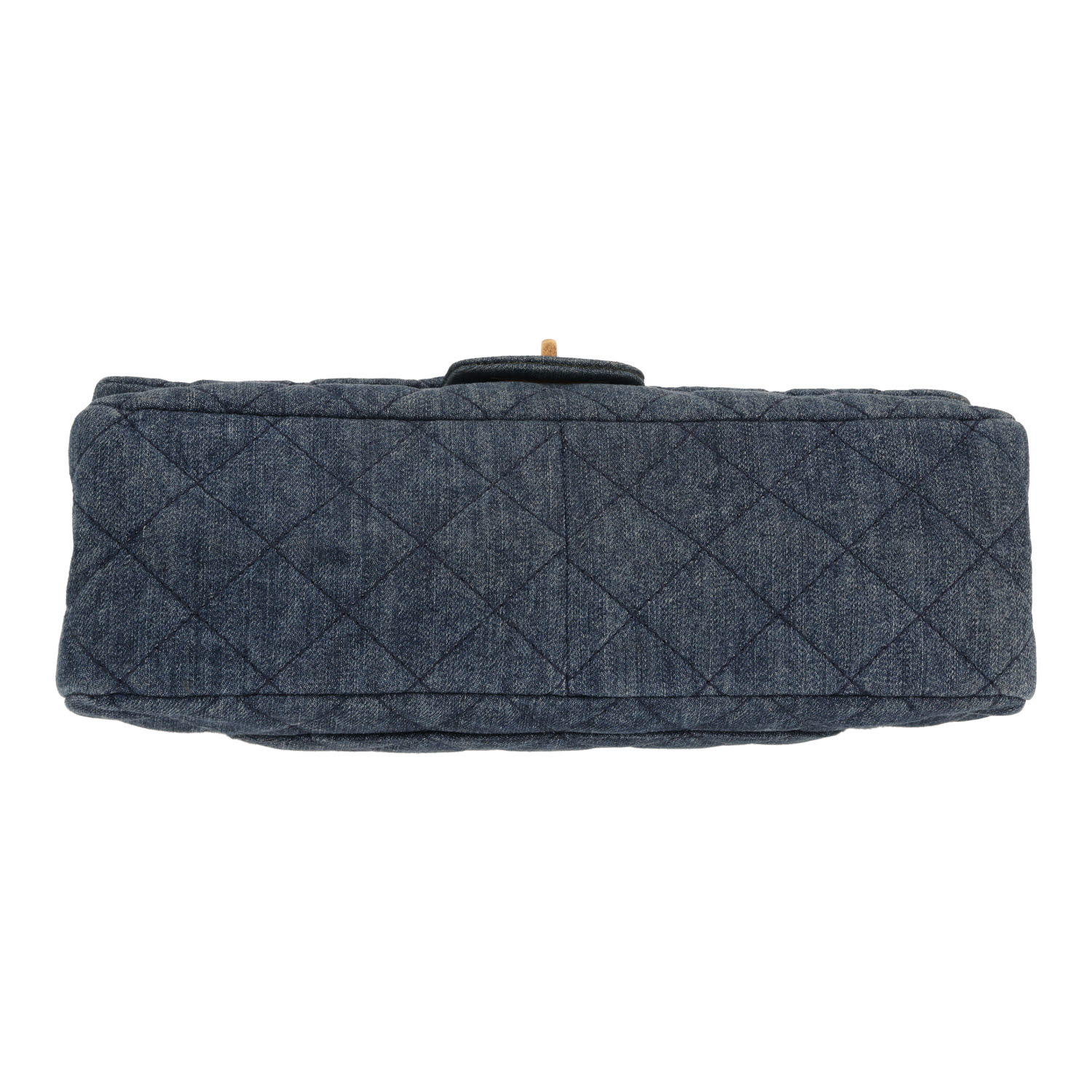 Sac à main Chanel  2.55 en denim bleu - Detail D1