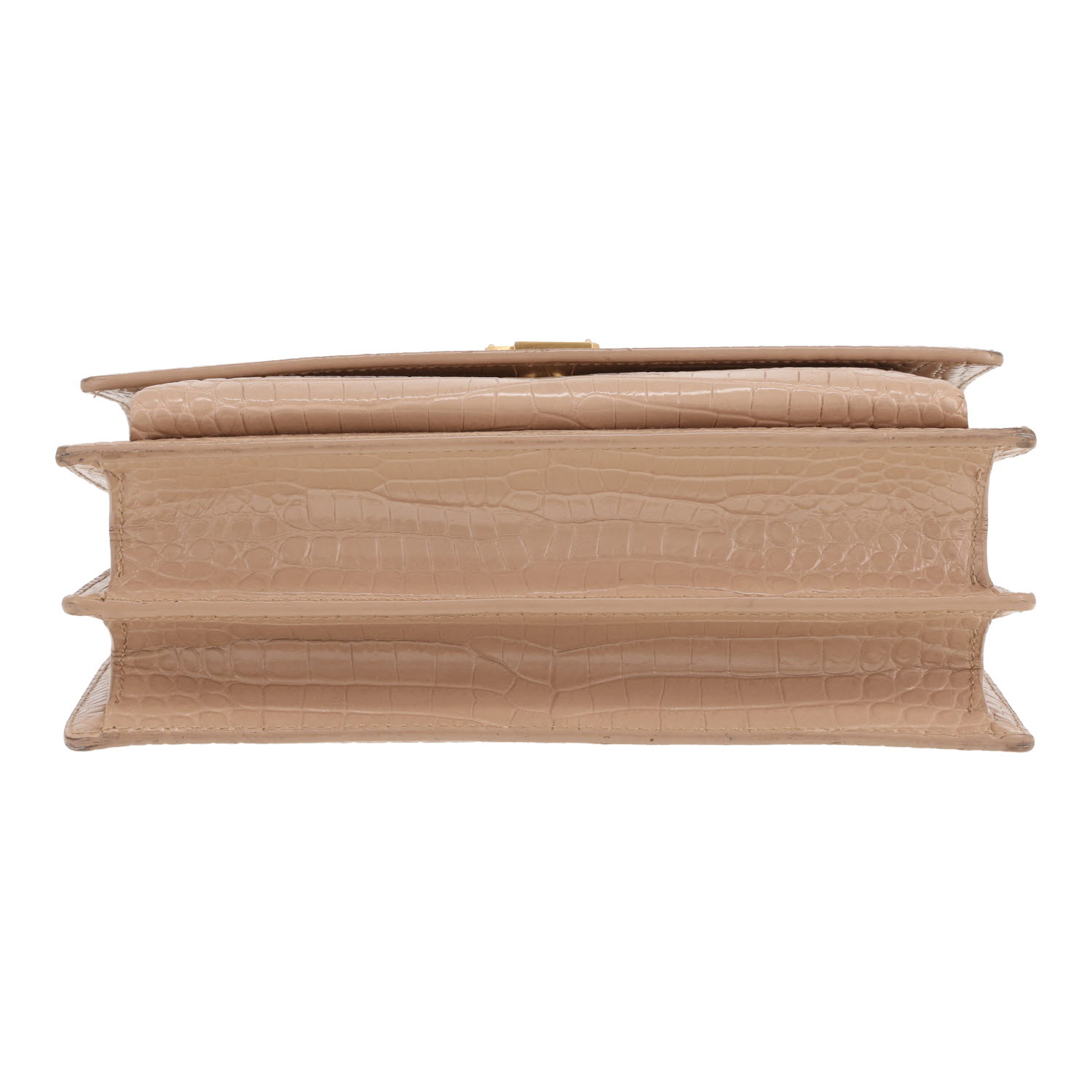 Saint Laurent ‘Sunset’ handbag in beige leather - Detail D1