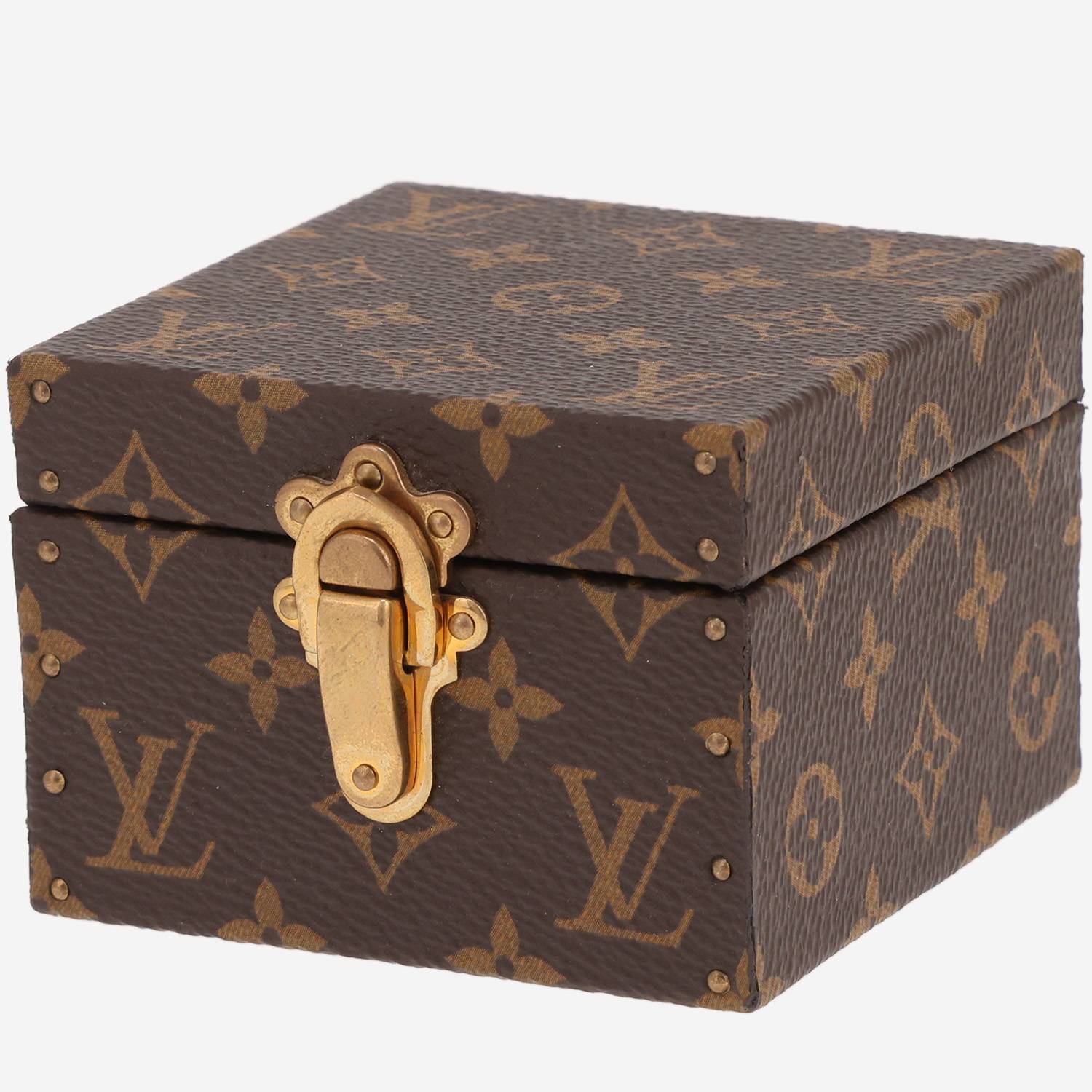 Portagioie Louis Vuitton in tela Monogram marrone