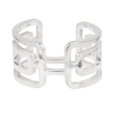 Bracelet manchette Hermès Arcane en argent
