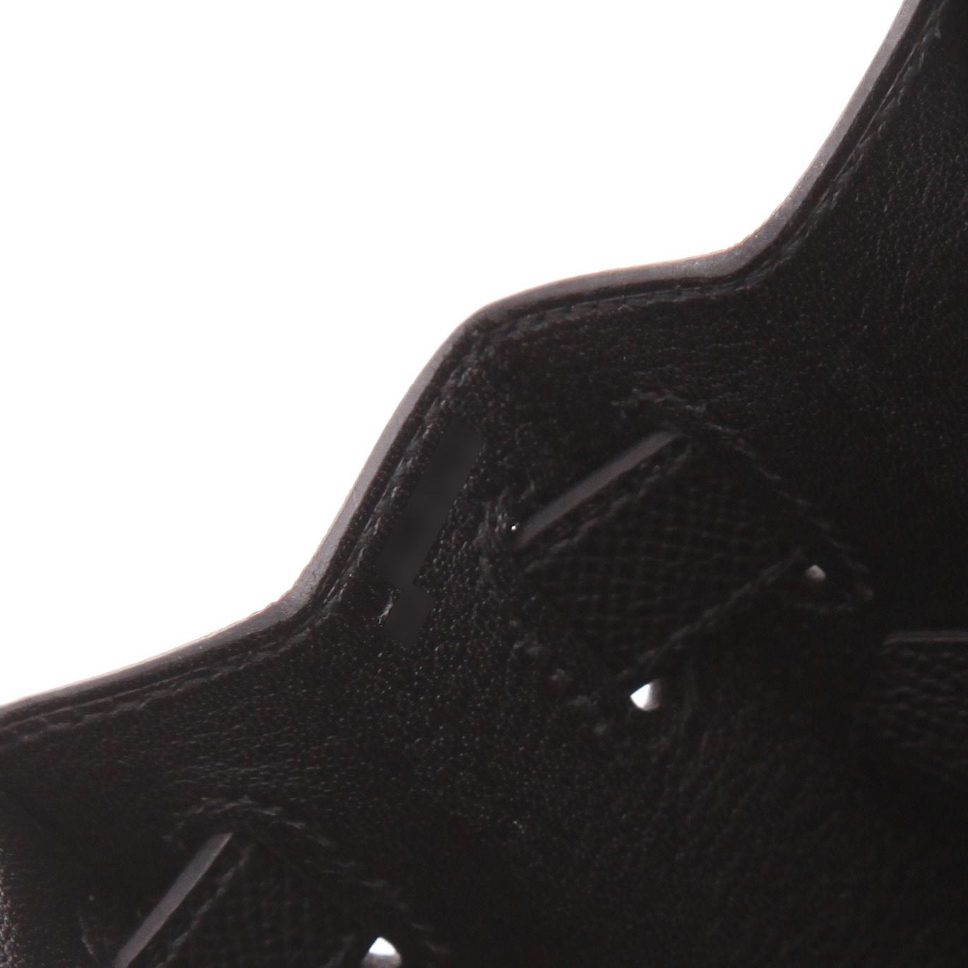 Hermès Kelly 28 cm handbag in black Epsom leather - Detail D4