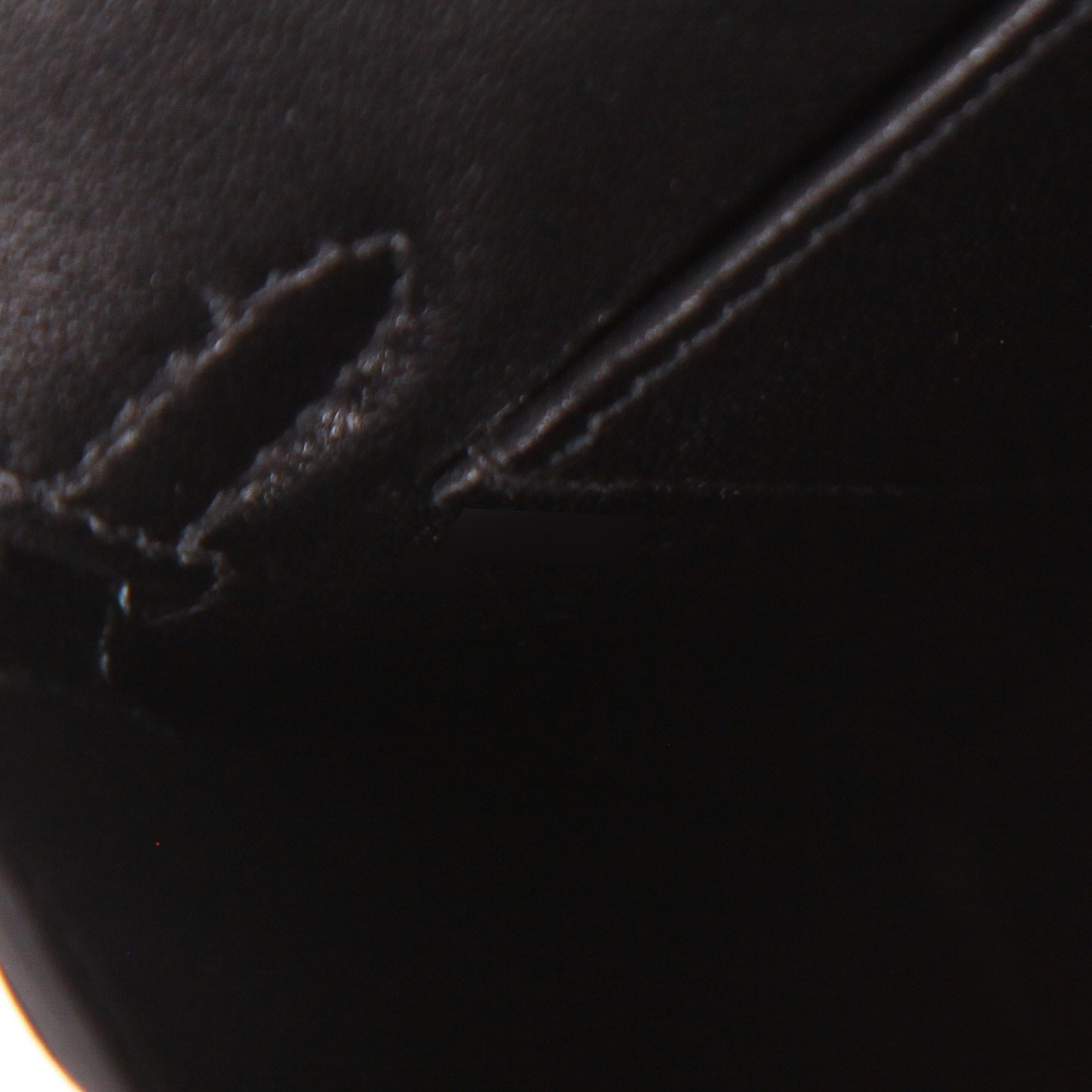 Sac bandoulière Hermès  Kelly 20 cm en cuir box noir - Detail D4