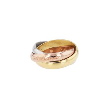 Anello Cartier Trinity "Les Must de Cartier", modello medio, in tre tipi di oro