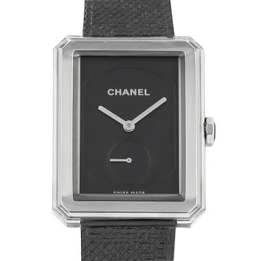 Reloj Chanel Boyfriend Tweed, modelo grande, de acero. Ref.: Chanel - H5201. Alrededor de 2020