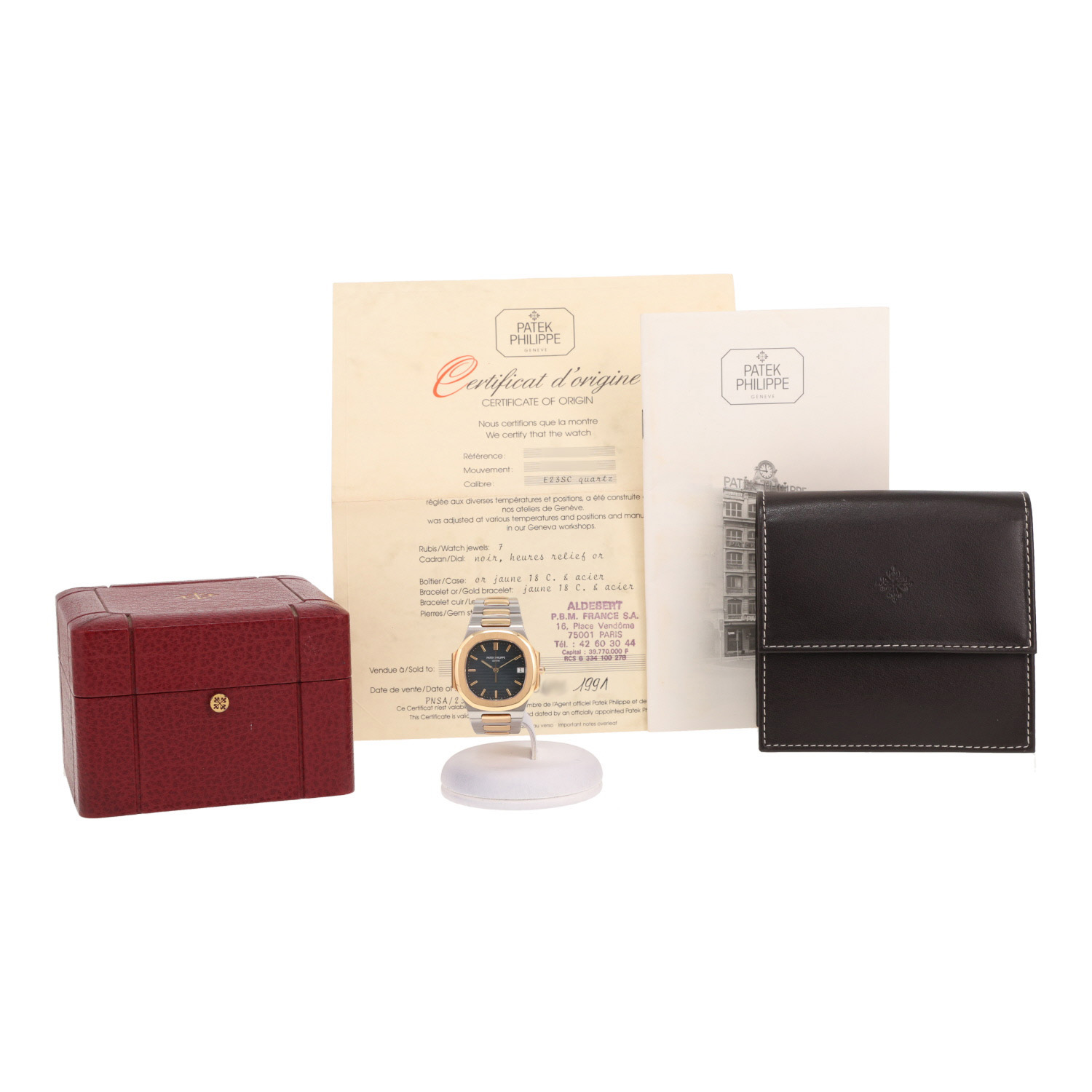 Orologio Patek Philippe Nautilus in oro e acciaio, rif.: Patek Philippe - 3900, intorno al 1991