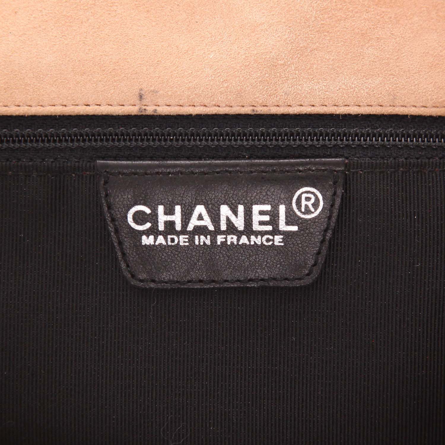Borsa Chanel 2.55 in pelle rosa e rossa - Detail D2