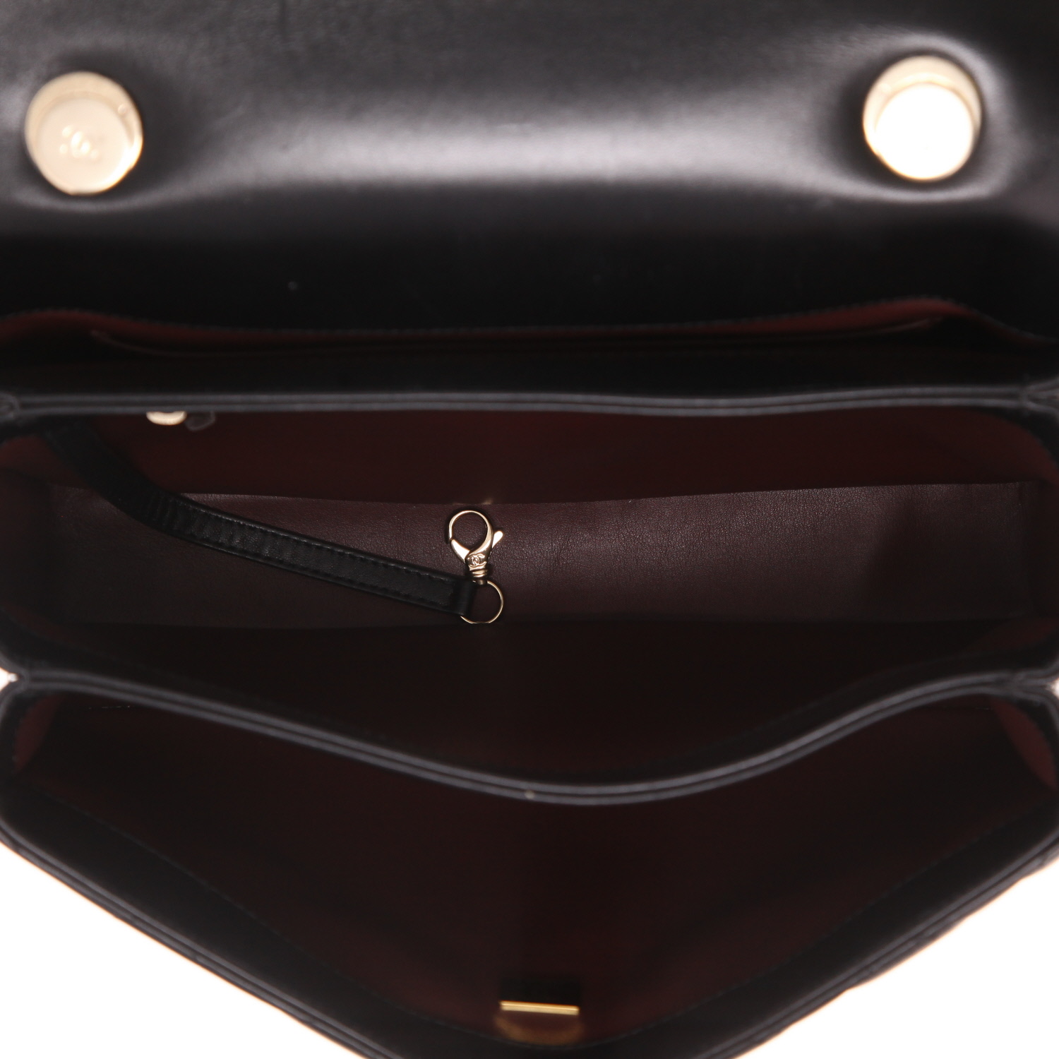 Sac à main Chanel  Trendy CC en cuir matelassé noir - Detail D3