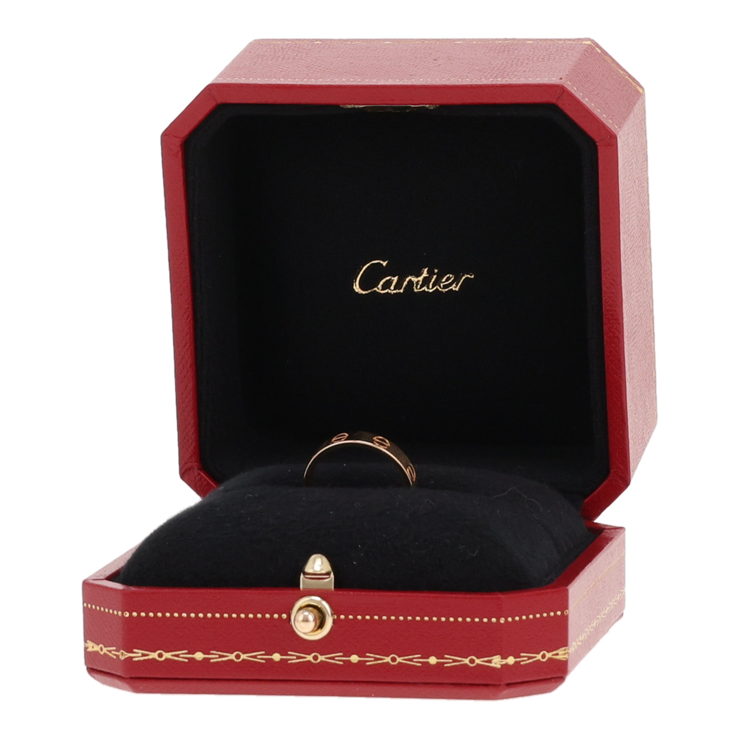 Cartier Love ring, small size, in yellow gold - Detail D2