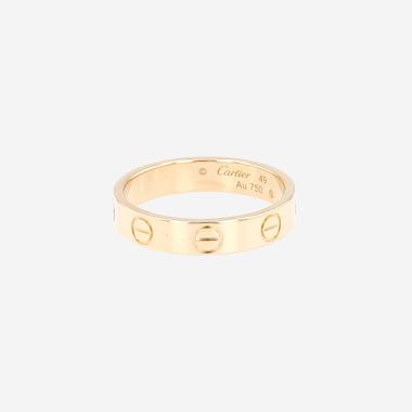 Bague Cartier Love petit modèle en or jaune
