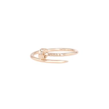 Anillo Cartier «Juste un clou», modelo pequeño, en oro rosa