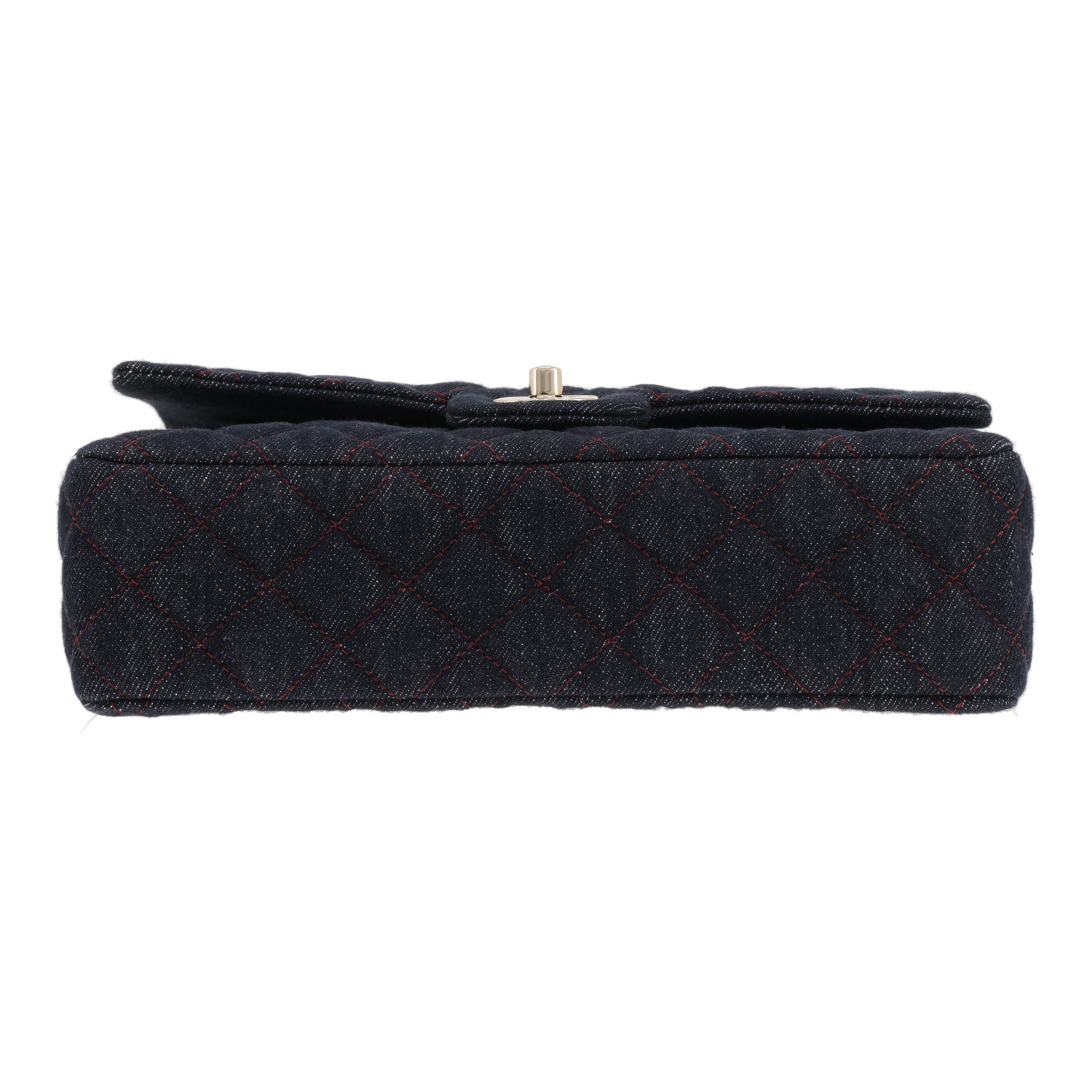Chanel ‘Timeless Classic’ handbag in Bleu Marine denim canvas - Detail D1
