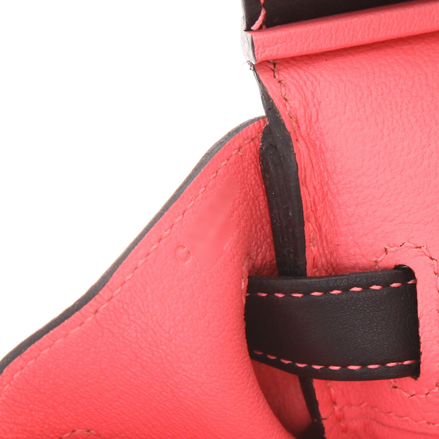 Hermès Birkin handbag, 30 cm, in Noir Swift leather - Detail D4