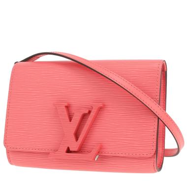 Borsa a tracolla Louis Vuitton  Louise modello piccolo  in pelle Épi rosa