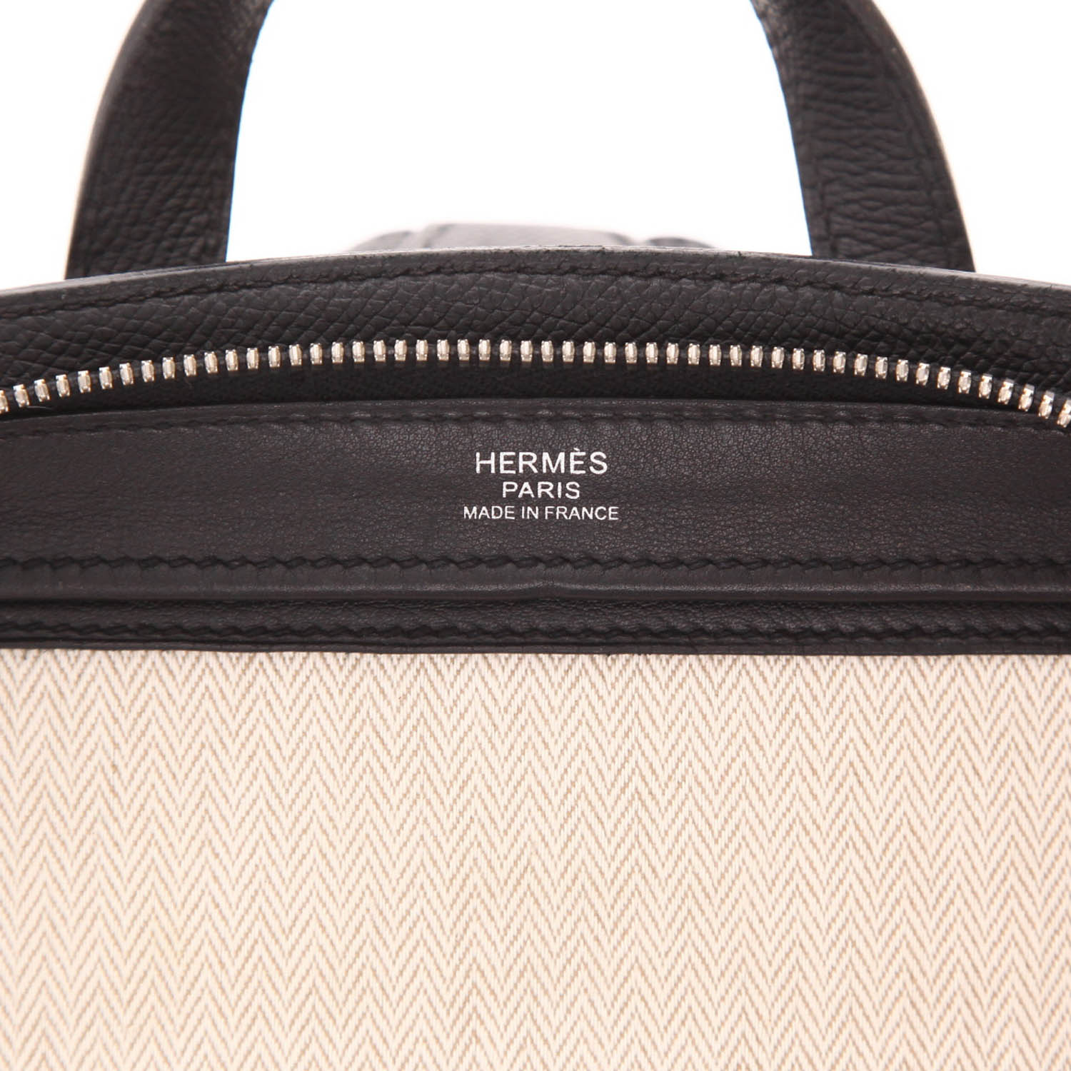 Zaino Hermès Cityback 27 in pelle Epsom Noir - Detail D2