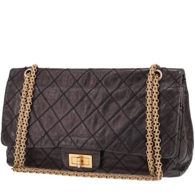 Sac à main Chanel  2.55 en cuir matelassé noir