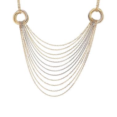 Cartier Trinity necklace in three-tone gold