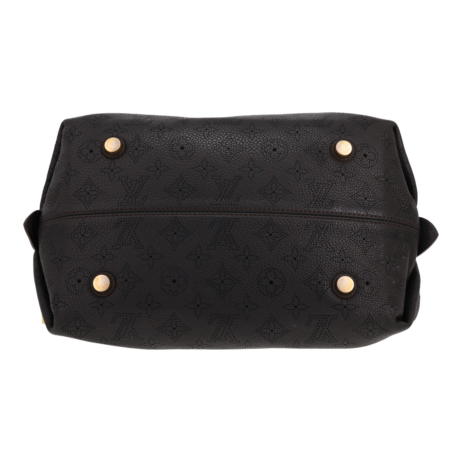 Borsa Louis Vuitton Galatea in pelle Mahina Noir - Detail D1