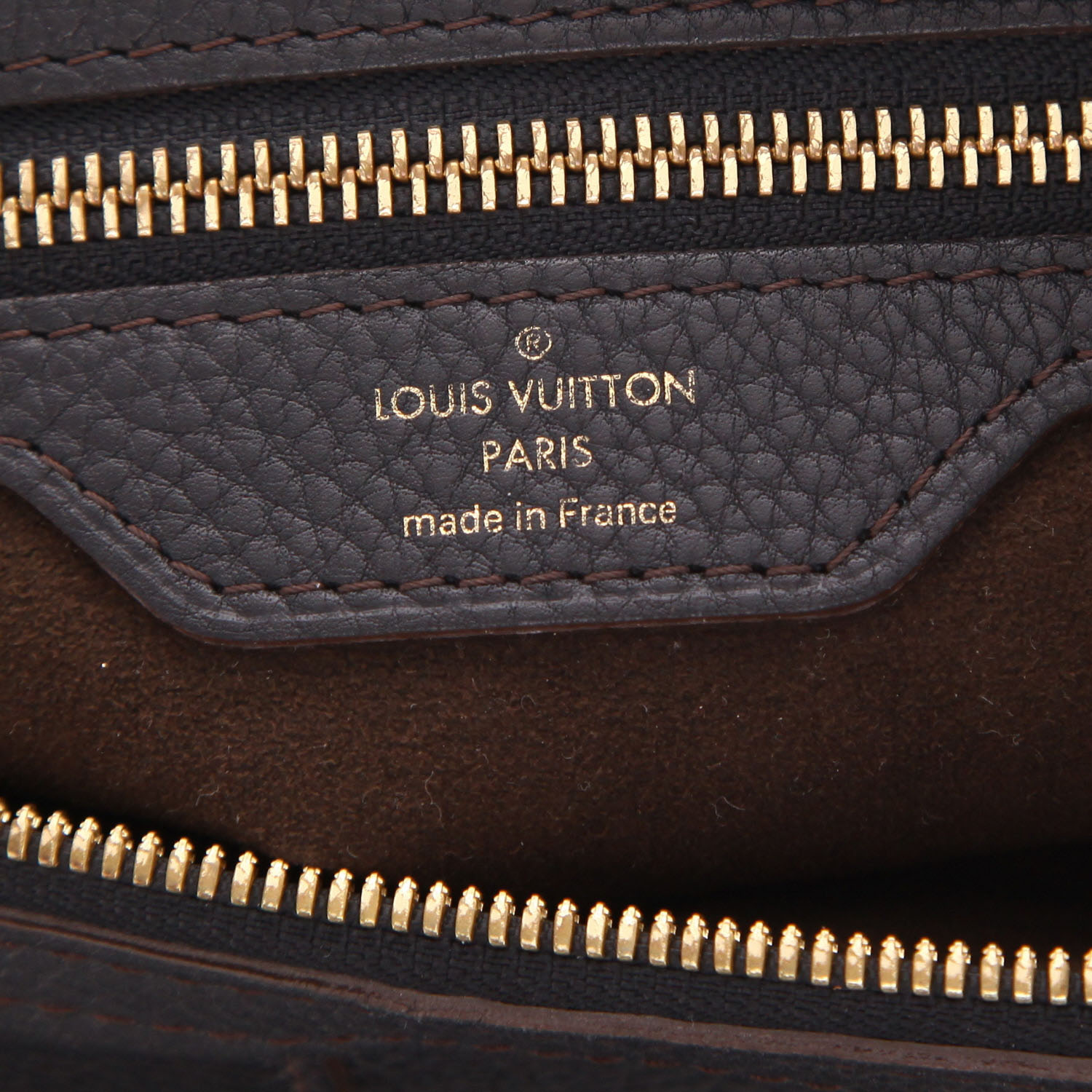 Borsa Louis Vuitton Galatea in pelle Mahina Noir - Detail D2