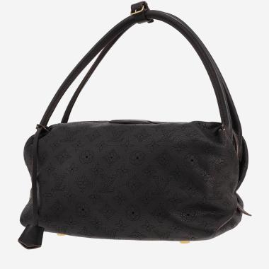 Sac à main Louis Vuitton  Galatea en cuir Mahina noir
