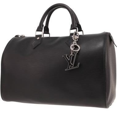 Borsa Louis Vuitton Speedy 30 in pelle Épi Noir