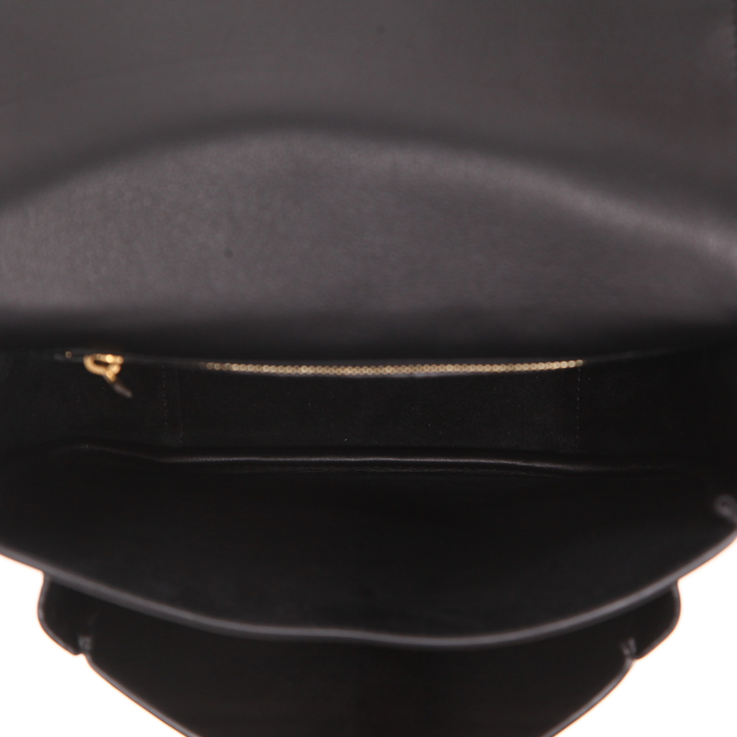Bolso bandolera Niki de Saint Laurent, de piel negra - Detail D3
