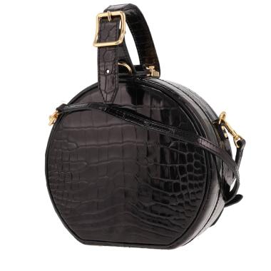 Bolso de mano Louis Vuitton  Modelo «Boîte Chapeau» pequeño  de cocodrilo Negro