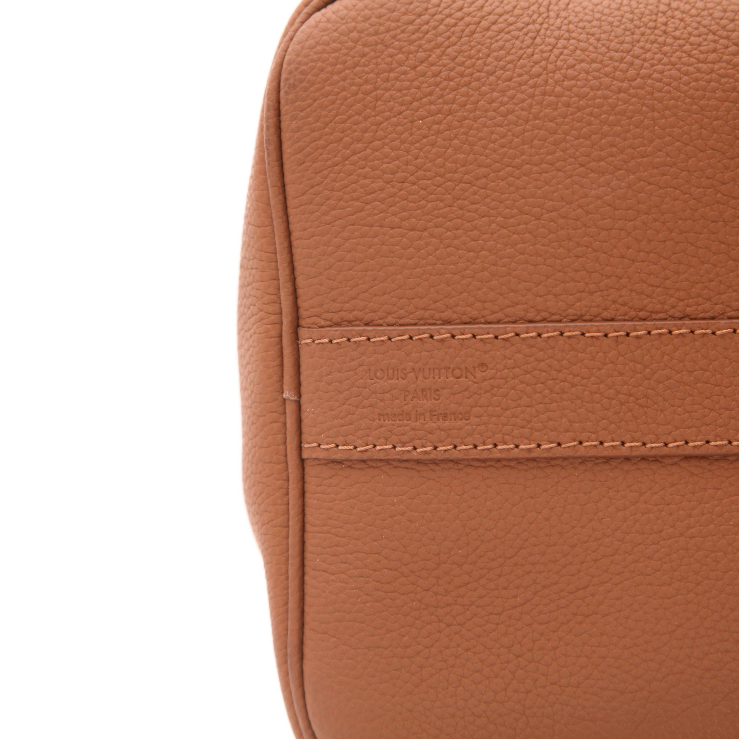 Louis Vuitton Keepall XS handbag in brown leather - Detail D2