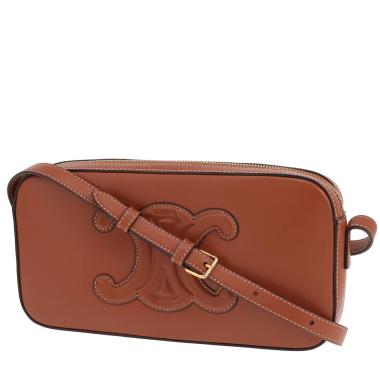 Celine handbag   in brown leather