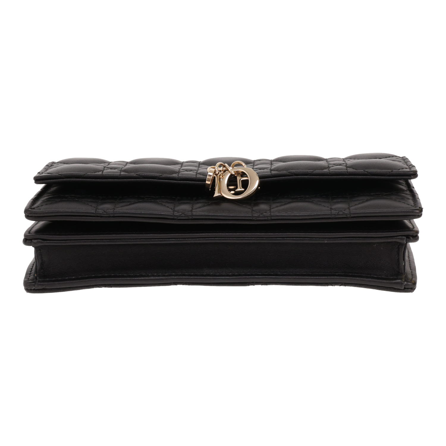 Dior ‘My Dior’ bag/clutch in black cannage leather - Detail D1