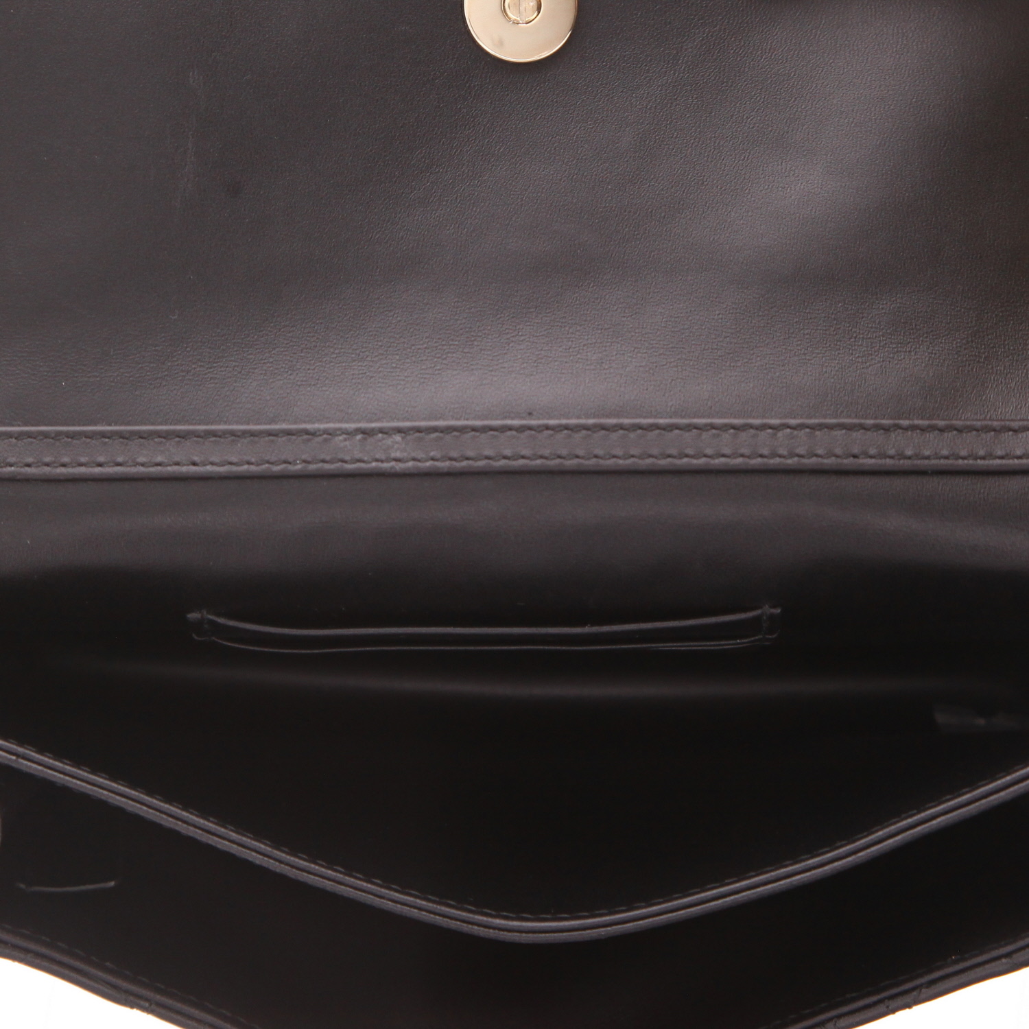 Dior ‘My Dior’ bag/clutch in black cannage leather - Detail D3
