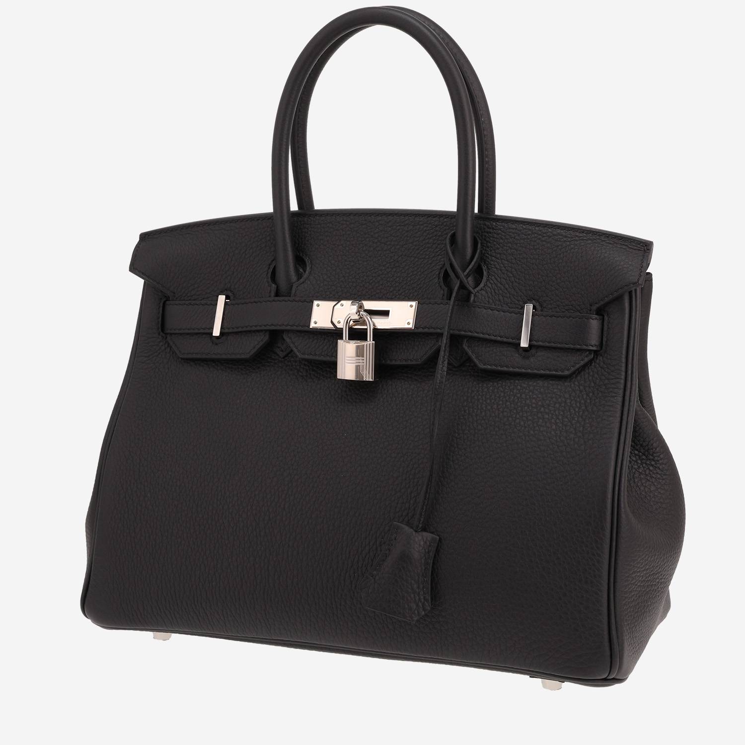 Hermès Birkin handbag, 30 cm, in Noir Togo leather