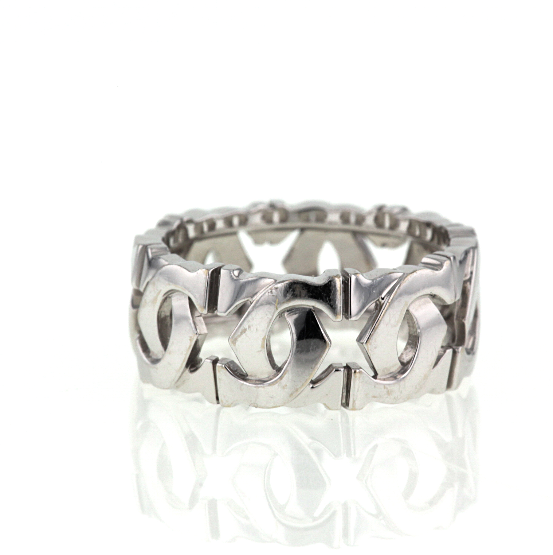 Bague Cartier C De Cartier en or blanc